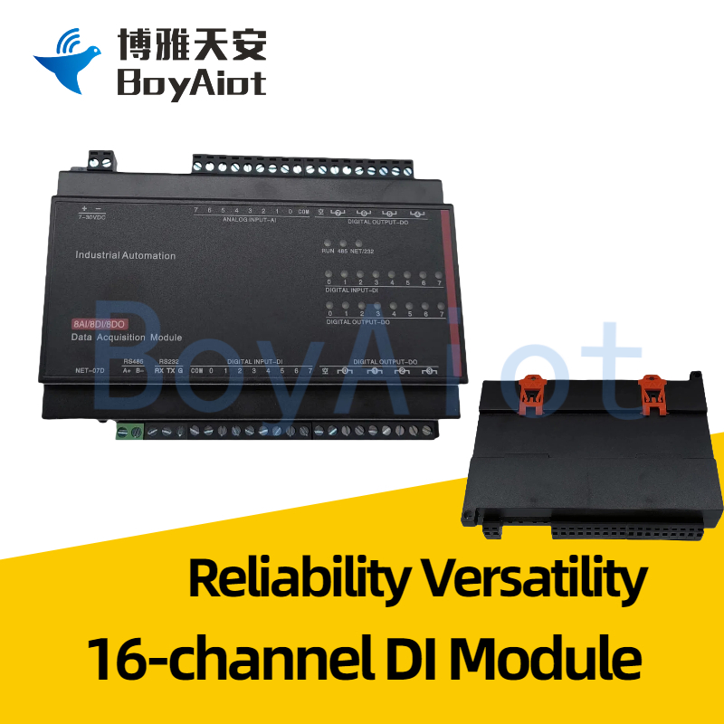 BOY-RTU-307D 8AI &8DI &8DO Combination Module 